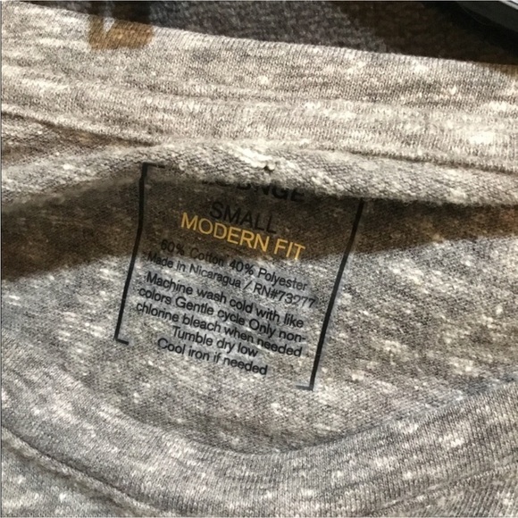 Apt 9 premiere flex sleep tee Men’s size Small modern fit gray/white marled - Picture 6 of 13